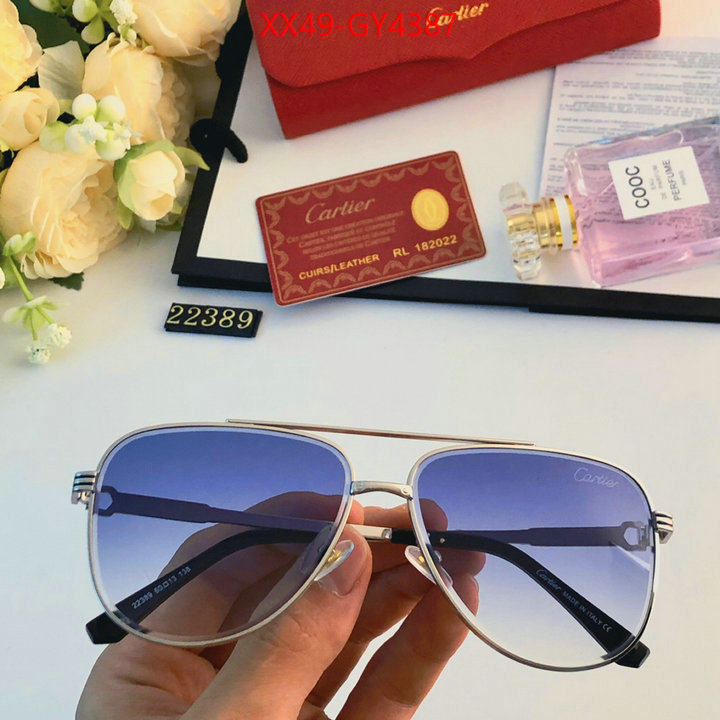 Glasses-Cartier where can i buy the best 1:1 original ID: GY4387 $: 49USD