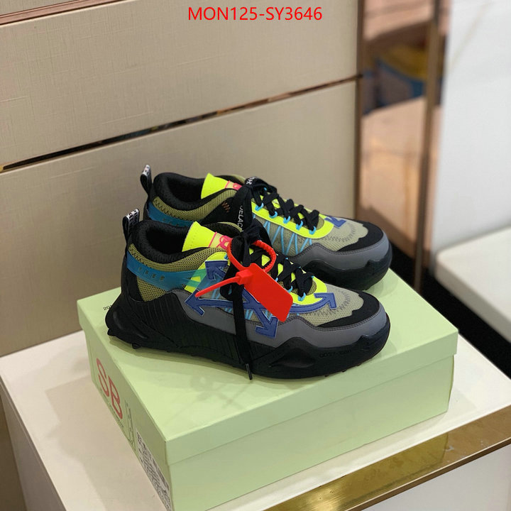 Women Shoes-Offwhite replica us ID: SY3646 $: 125USD