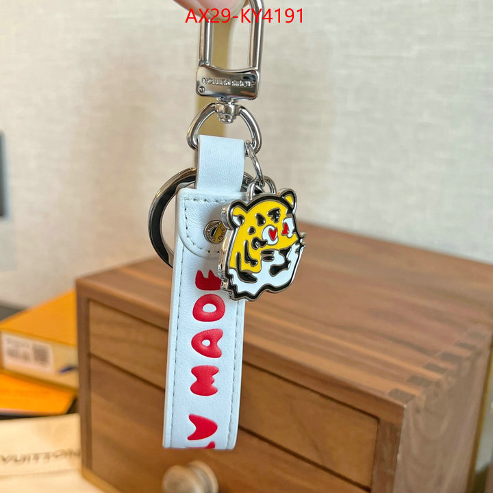 Key pendant-LV brand designer replica ID: KY4191 $: 29USD