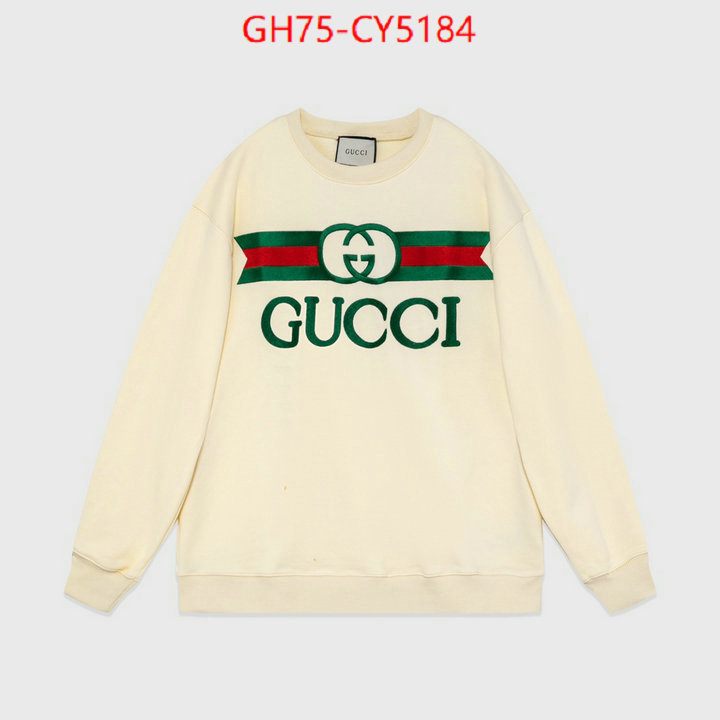 Clothing-Gucci replica every designer ID: CY5184 $: 75USD