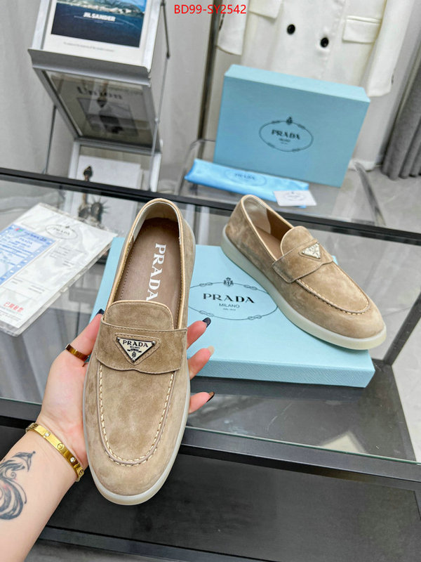 Women Shoes-Prada 2023 aaaaa replica 1st copy ID: SY2542 $: 99USD