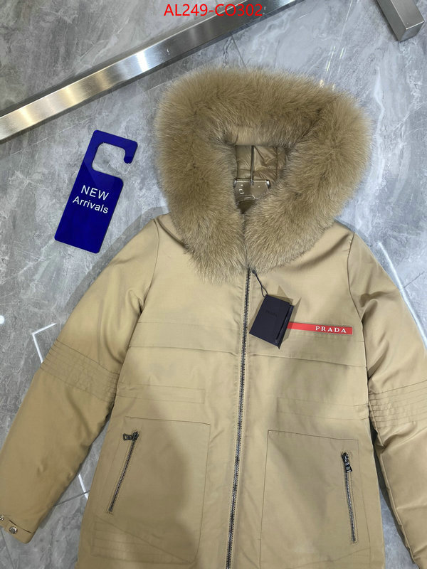 Down jacket Women-Prada practical and versatile replica designer ID: CO302 $: 249USD