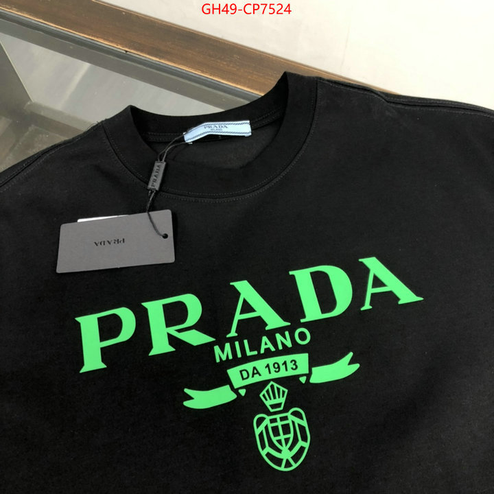 Clothing-Prada replica how can you ID: CP7524 $: 49USD