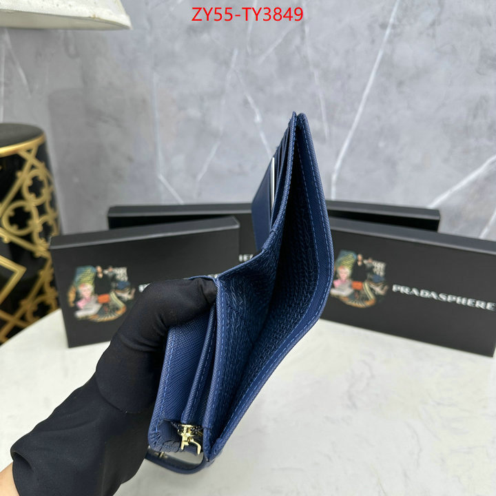 Prada Bags (4A)-Wallet high quality ID: TY3849 $: 55USD