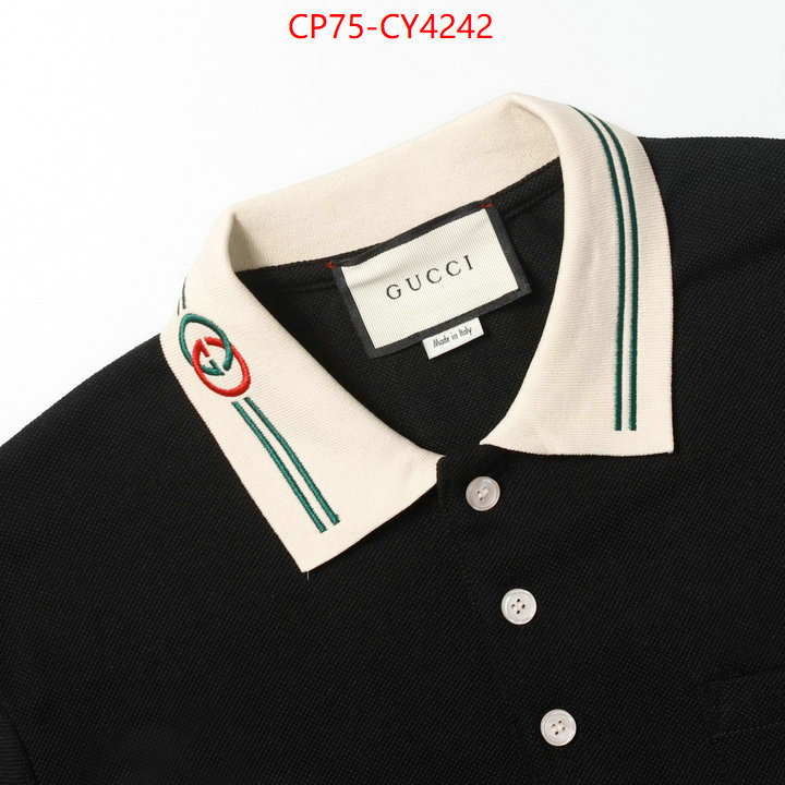 Clothing-Gucci from china ID: CY4242 $: 75USD