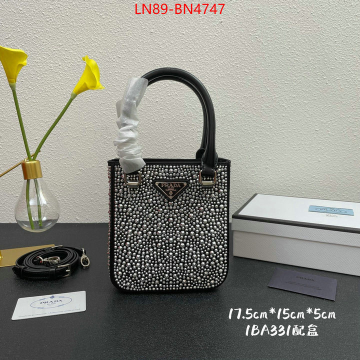 Prada Bags (4A)-Handbag- high ID: BN4747 $: 89USD