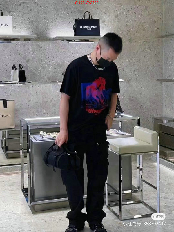 Clothing-Givenchy wholesale designer shop ID: CY2652 $: 55USD
