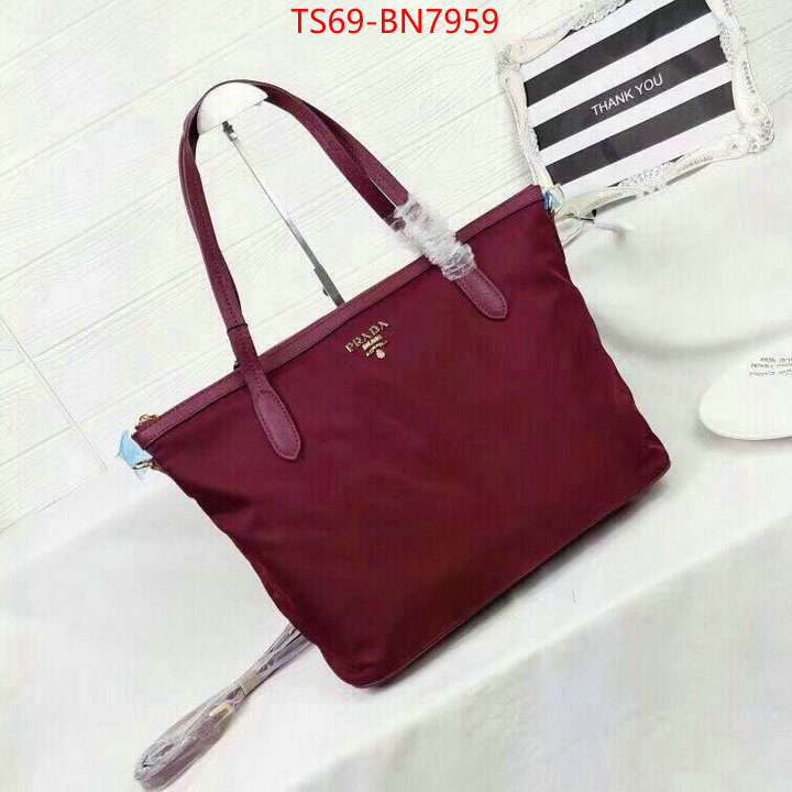 Prada Bags (4A)-Handbag- is it illegal to buy ID: BN7959 $: 69USD