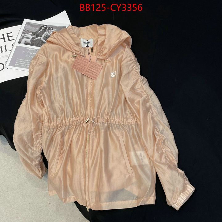 Clothing-MIU MIU top quality fake ID: CY3356 $: 125USD