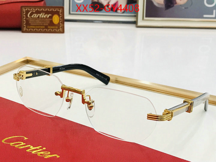 Glasses-Cartier 2023 aaaaa replica customize ID: GY4408 $: 52USD