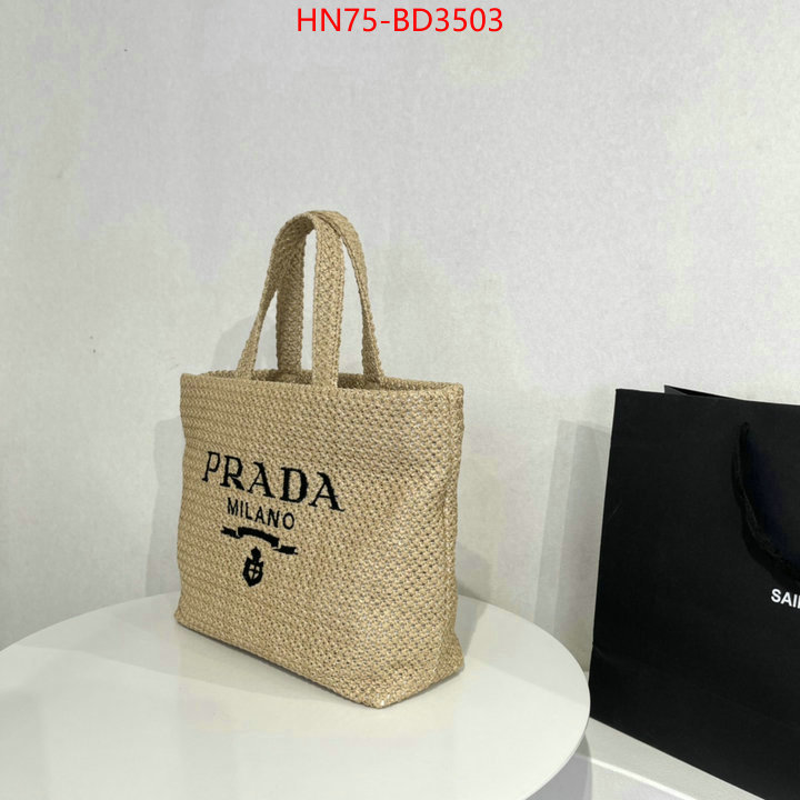 Prada Bags (4A)-Handbag- aaaaa class replica ID: BD3503 $: 75USD