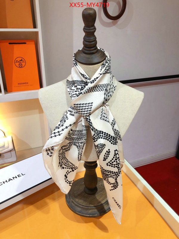 Scarf-Chanel wholesale replica shop ID: MY4719 $: 55USD