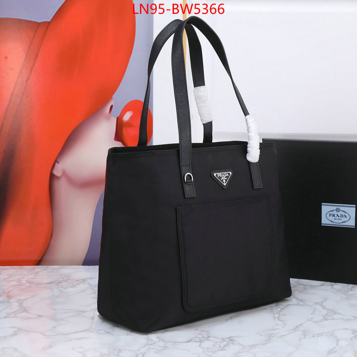 Prada Bags (4A)-Handbag- counter quality ID: BW5366 $: 95USD