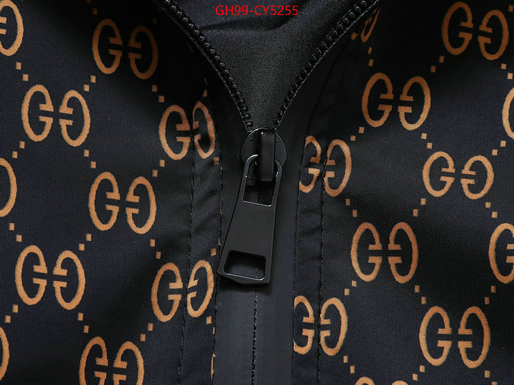 Clothing-Gucci wholesale replica shop ID: CY5255 $: 99USD