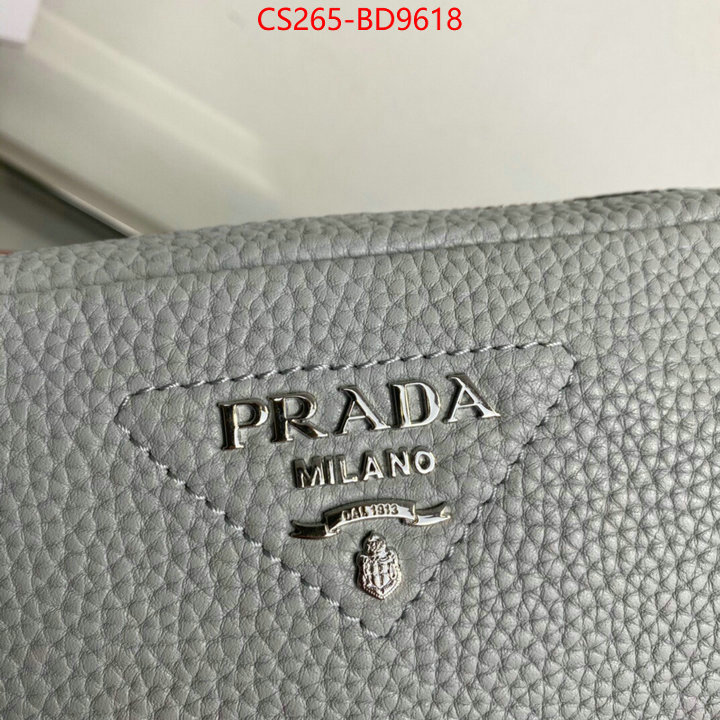 Prada Bags (TOP)-Diagonal- the online shopping ID: BD9618 $: 265USD