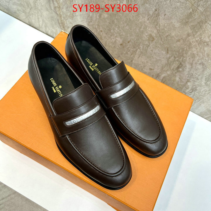 Men Shoes-LV luxury fashion replica designers ID: SY3066 $: 189USD