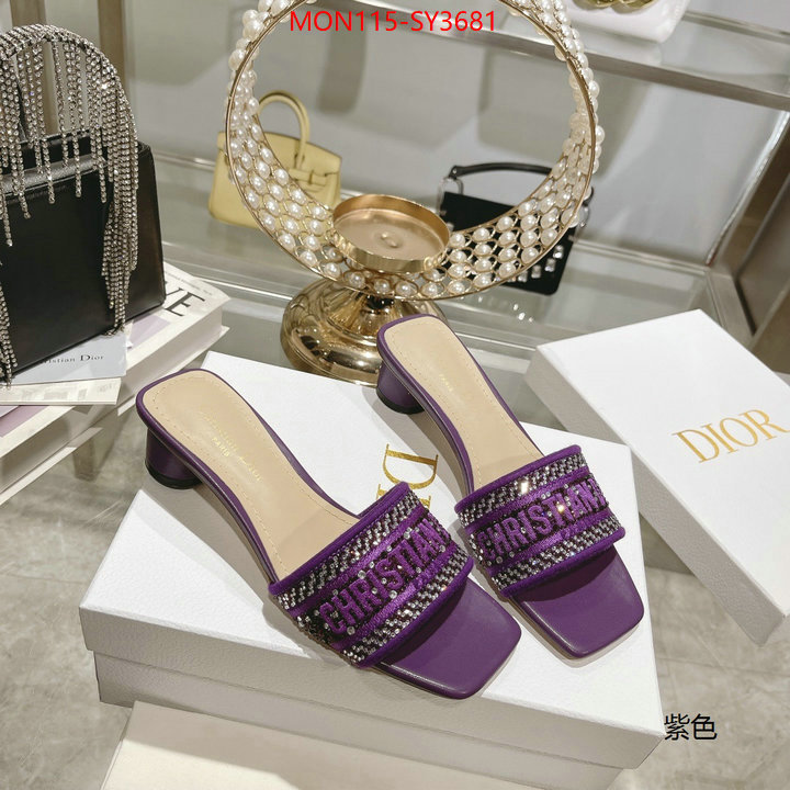 Women Shoes-Dior where should i buy to receive ID: SY3681 $: 115USD