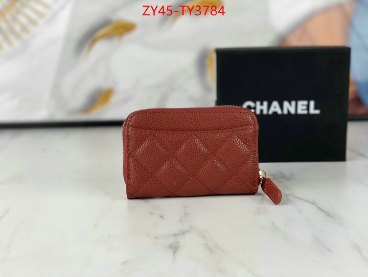 Chanel Bags(4A)-Wallet- luxury 7 star replica ID: TY3784 $: 45USD