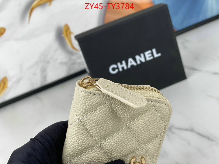 Chanel Bags(4A)-Wallet- luxury 7 star replica ID: TY3784 $: 45USD