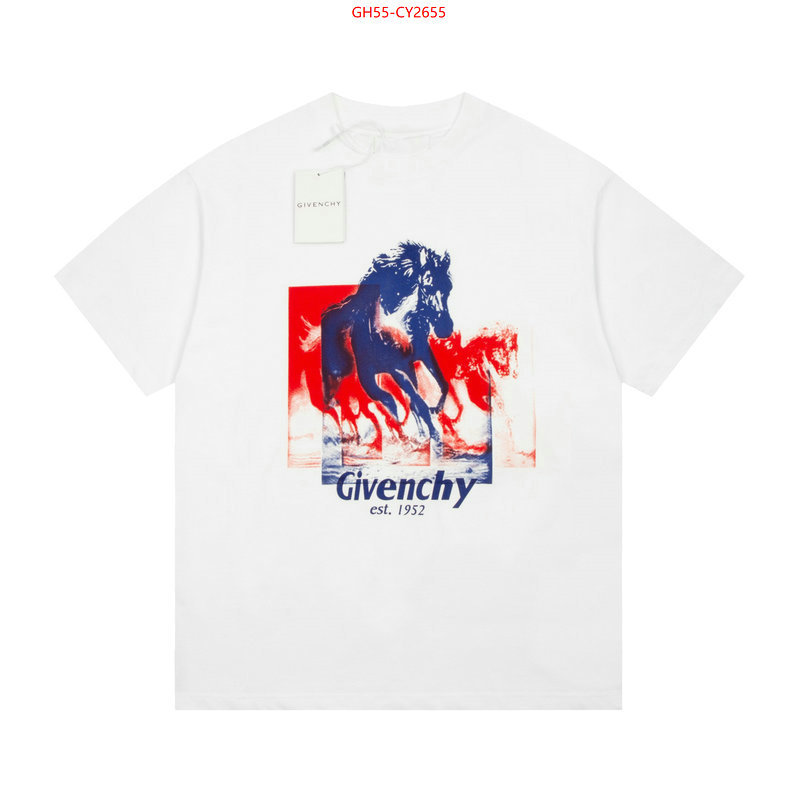 Clothing-Givenchy designer fashion replica ID: CY2655 $: 55USD