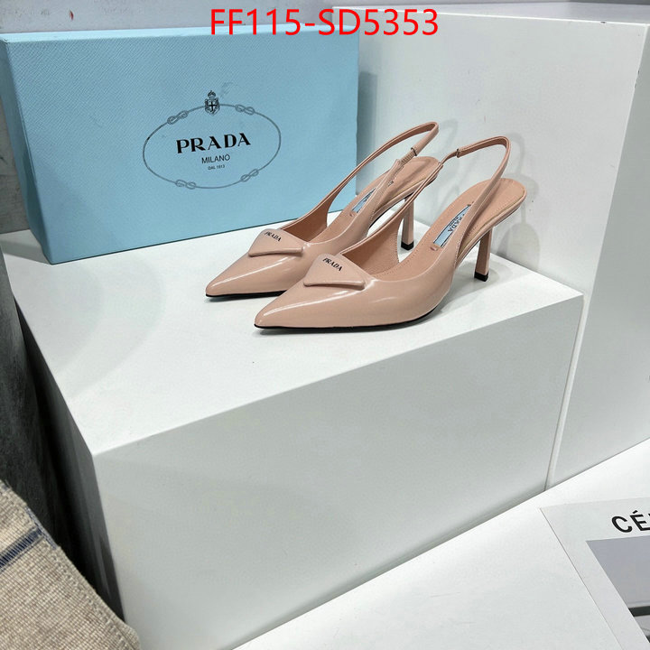 Women Shoes-Prada new 2023 ID: SD5353 $: 115USD