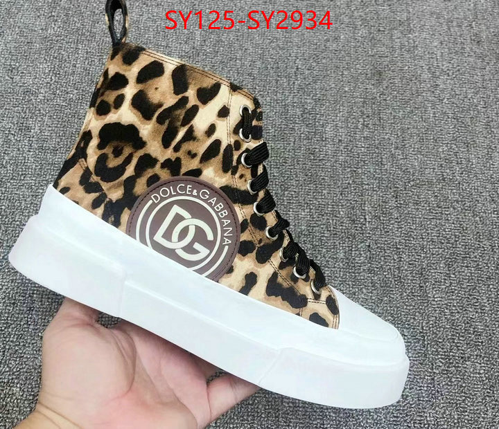 Women Shoes-DG fake cheap best online ID: SY2934 $: 125USD