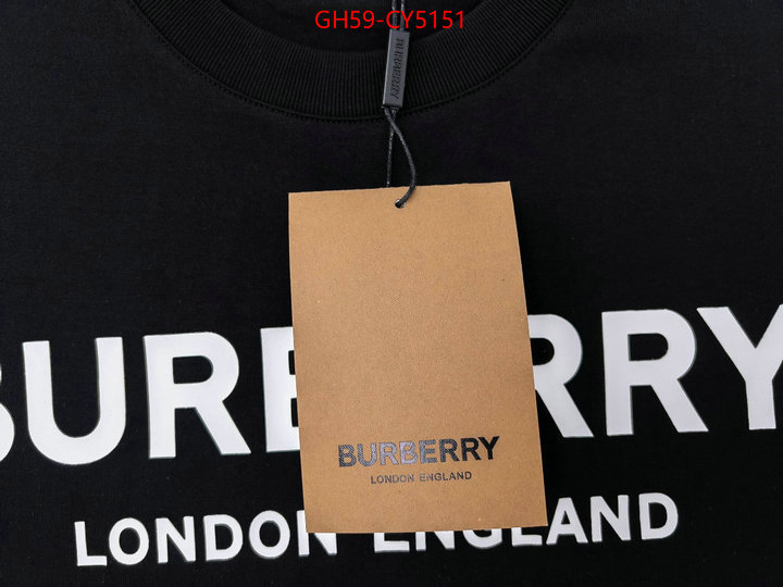 Clothing-Burberry the best affordable ID: CY5151 $: 59USD