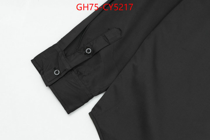 Clothing-Prada online ID: CY5217 $: 75USD