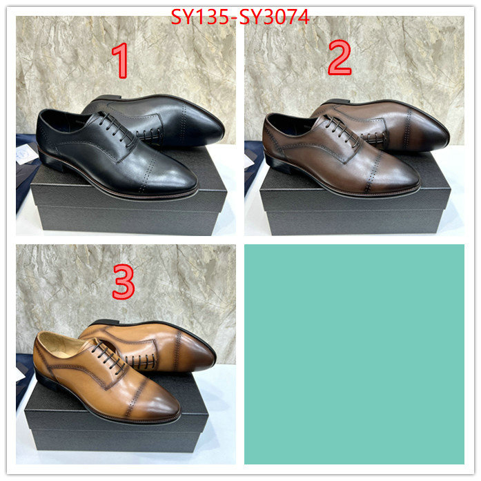 Men shoes-Prada highest product quality ID: SY3074 $: 135USD