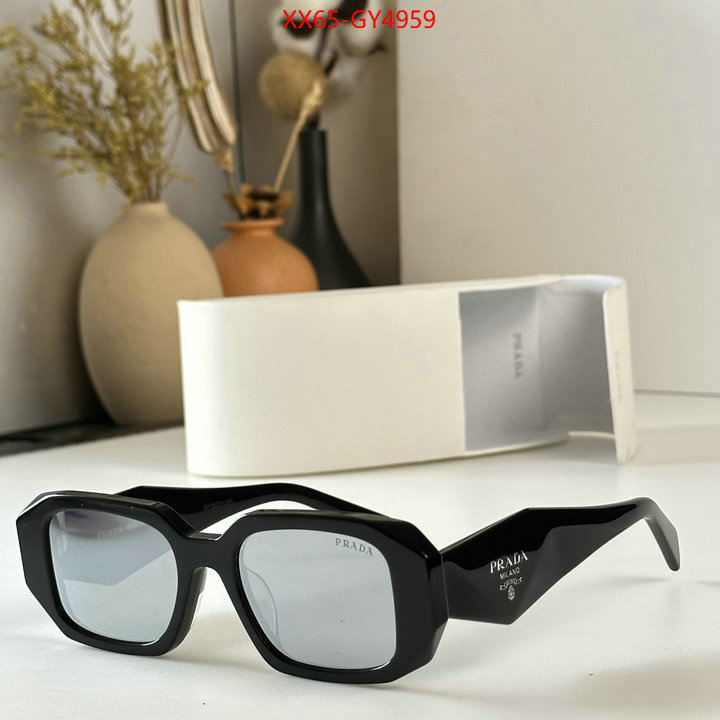 Glasses-Prada shop designer replica ID: GY4959 $: 65USD