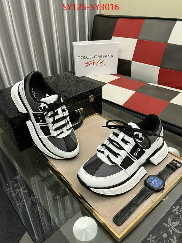 Men Shoes-DG buy 2023 replica ID: SY3016 $: 125USD