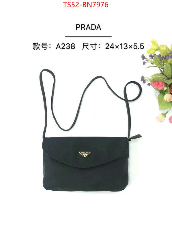 Prada Bags (4A)-Diagonal- wholesale 2023 replica ID: BN7976 $: 52USD