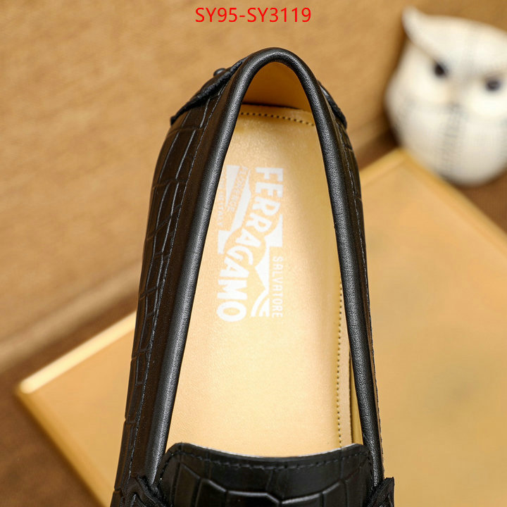 Men shoes-Ferragamo fake aaaaa ID: SY3119 $: 95USD