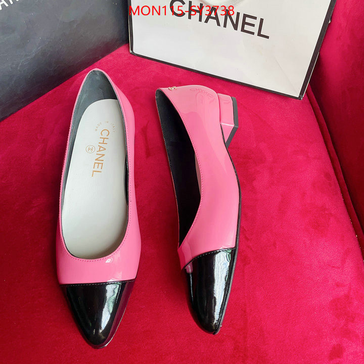 Women Shoes-Chanel for sale cheap now ID: SY3738 $: 115USD