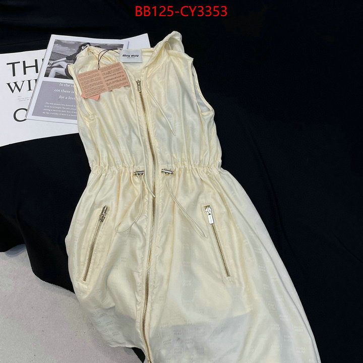 Clothing-MIU MIU high quality perfect ID: CY3353 $: 125USD