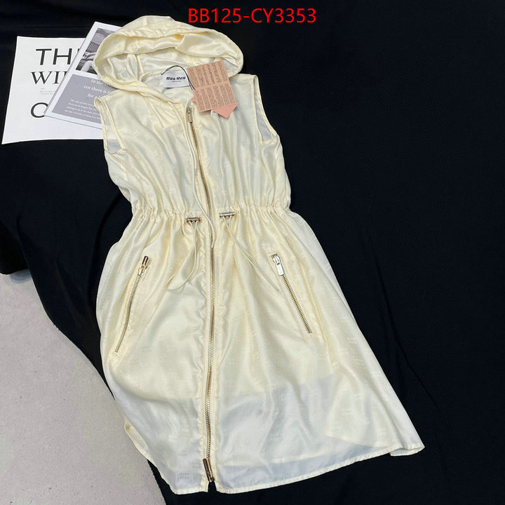 Clothing-MIU MIU high quality perfect ID: CY3353 $: 125USD