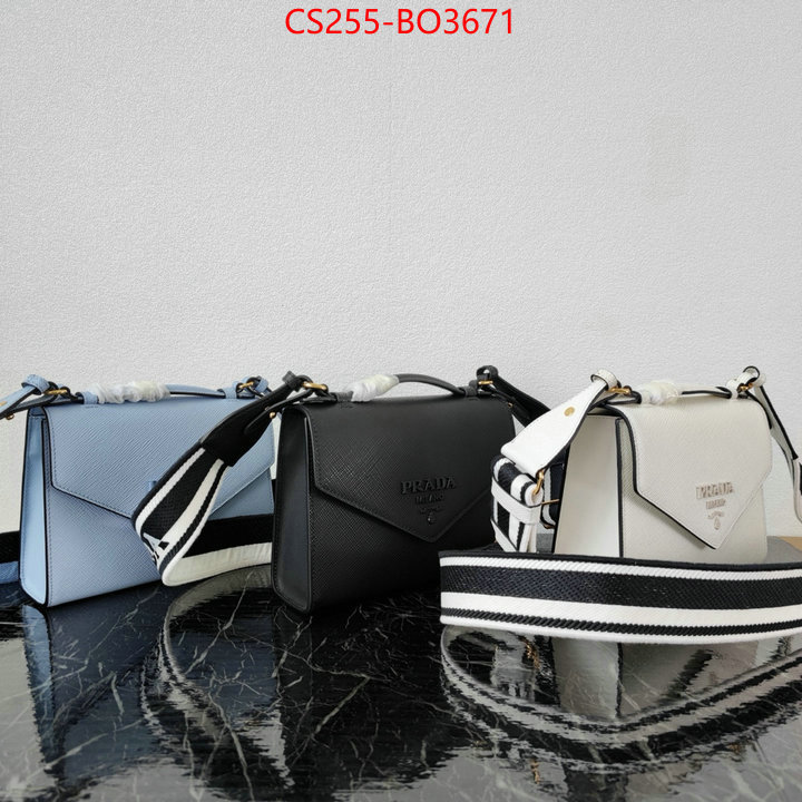 Prada Bags (TOP)-Diagonal- 7 star ID: BO3671 $: 255USD