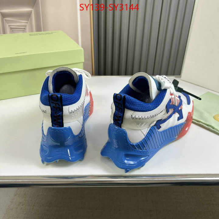 Men Shoes-Offwhite replica aaaaa designer ID: SY3144 $: 139USD