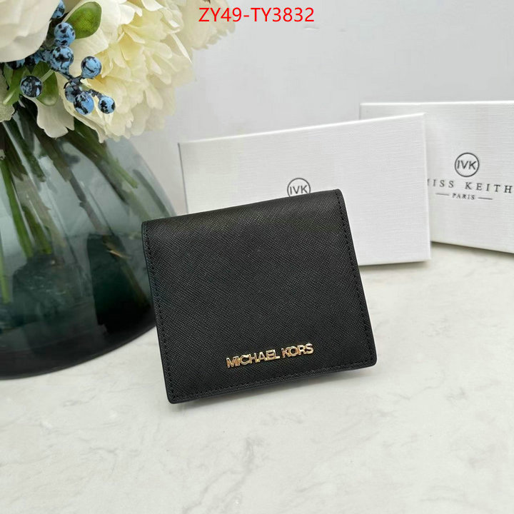 Michael Kors Bags(4A)-Wallet where can you buy replica ID: TY3832 $: 49USD