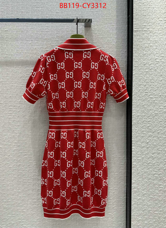 Clothing-Gucci buy luxury 2023 ID: CY3312 $: 119USD