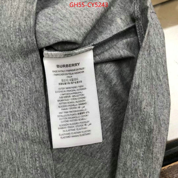 Clothing-Burberry 1:1 ID: CY5243 $: 55USD