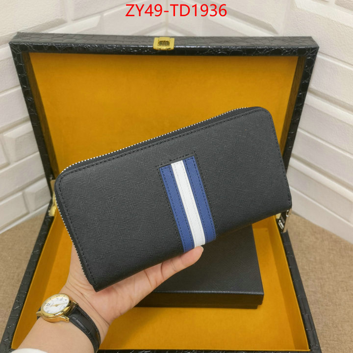 Prada Bags (4A)-Wallet luxury fashion replica designers ID: TD1936 $: 49USD