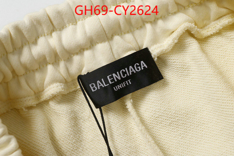 Clothing-Balenciaga buy cheap ID: CY2624 $: 69USD