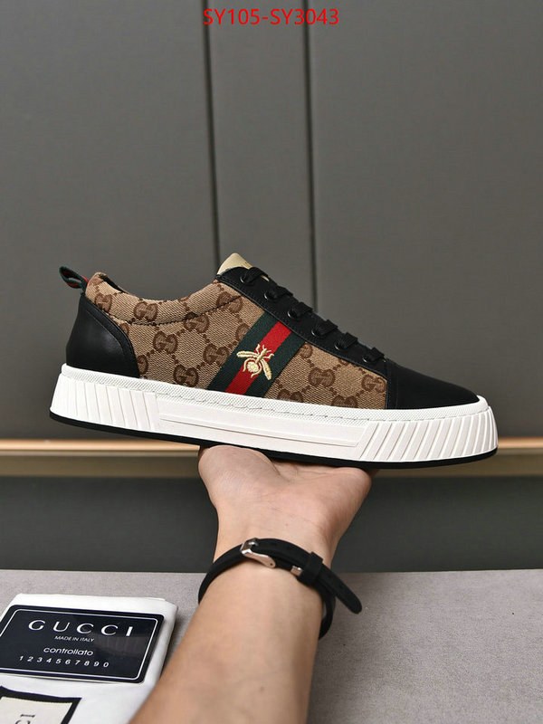 Men Shoes-Gucci where to buy replicas ID: SY3043 $: 105USD