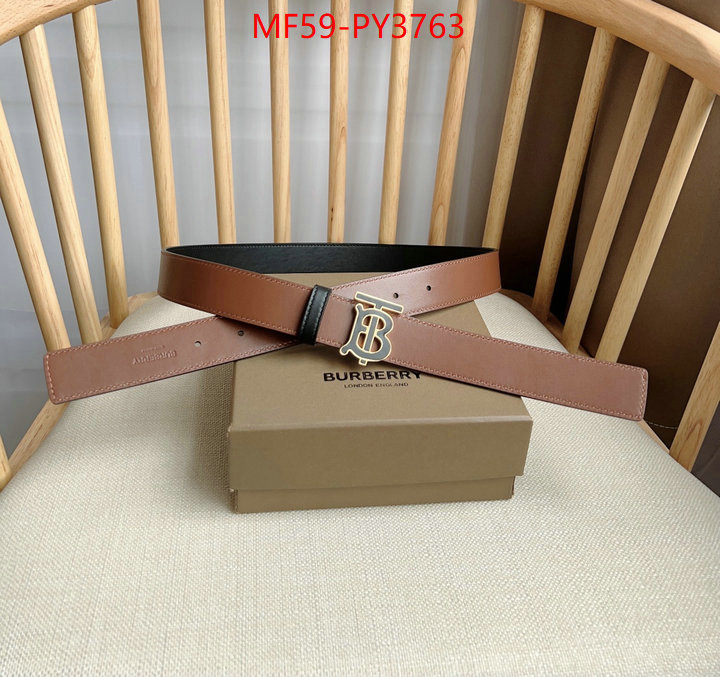 Belts-Burberry replica for cheap ID: PY3763 $: 59USD