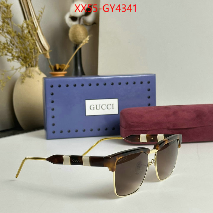 Glasses-Gucci how to buy replica shop ID: GY4341 $: 55USD