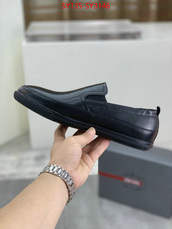 Men shoes-Prada high quality designer ID: SY3146 $: 135USD