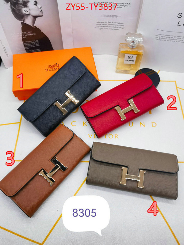 Hermes Bags(4A)-Wallet- where to buy fakes ID: TY3837 $: 55USD