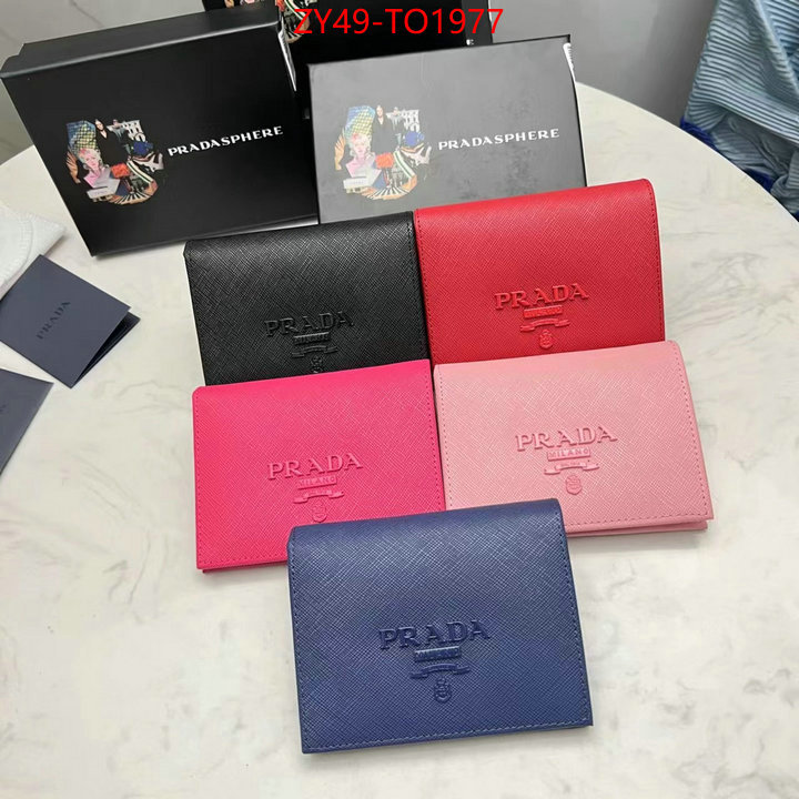 Prada Bags (4A)-Wallet fake aaaaa ID: TO1977 $: 49USD