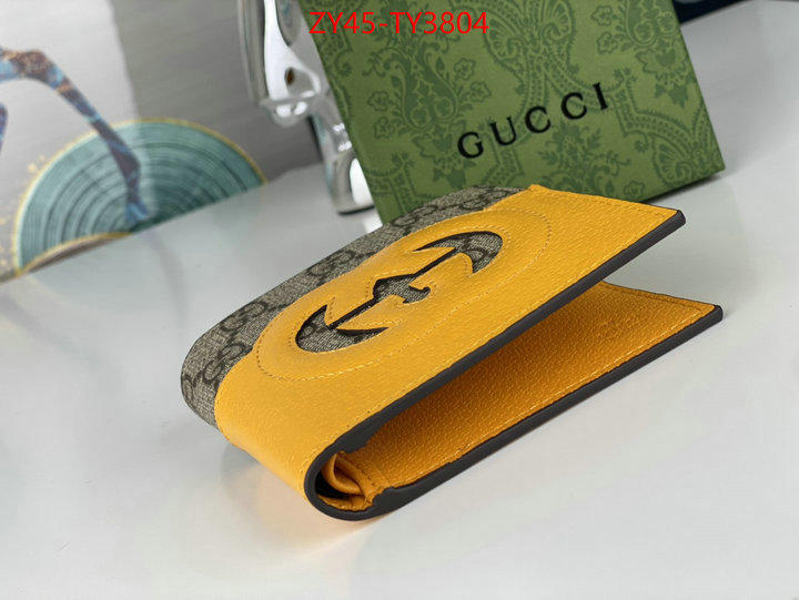 Gucci Bags(4A)-Wallet- exclusive cheap ID: TY3804 $: 45USD